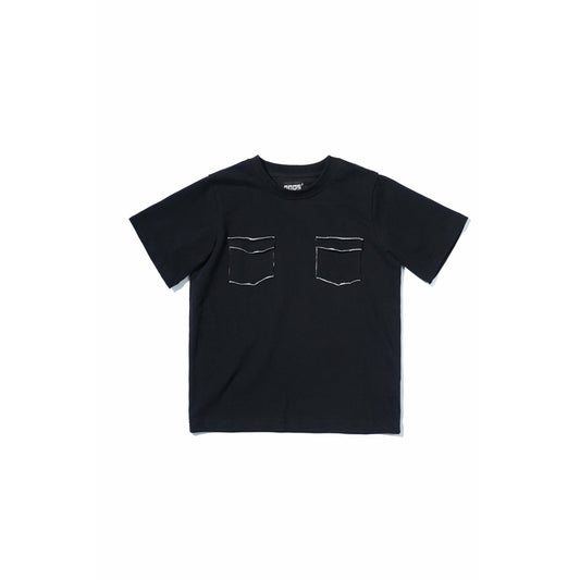 Stereo Pocket T-Shirt Blue