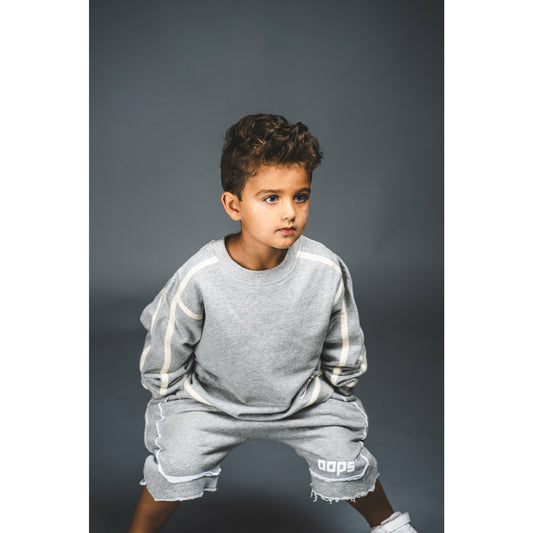 Deconstructed Short Gray