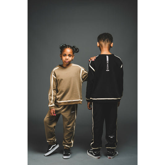 Cool Kid Fleece Sweatpant Brown